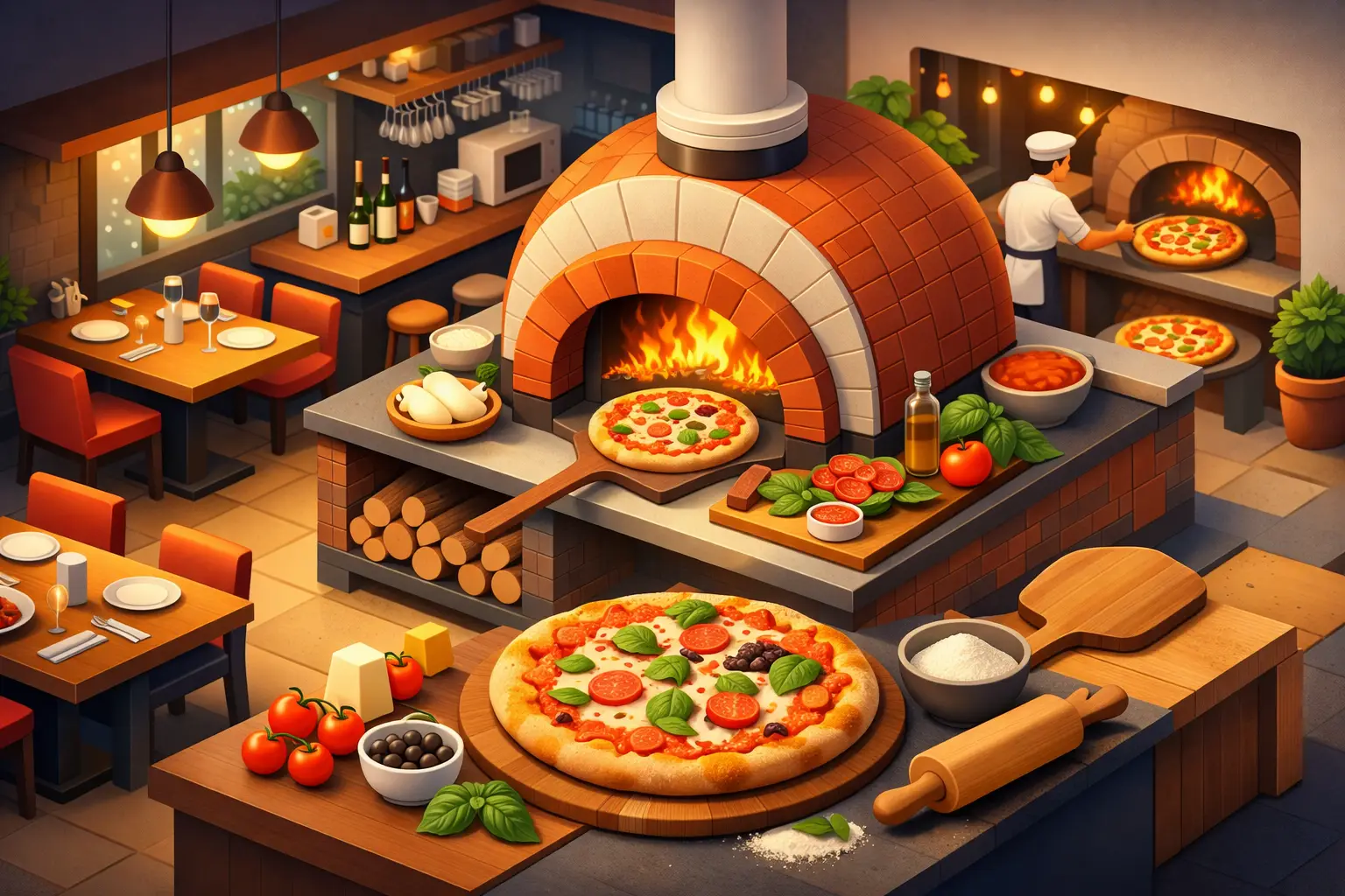 What Makes a Great Wood Fired Pizza Restaurant